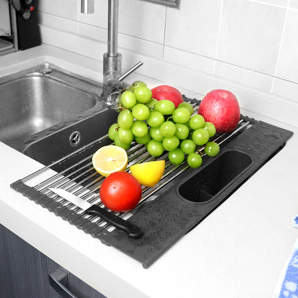 Dish Drainer Bridge for Kitchen