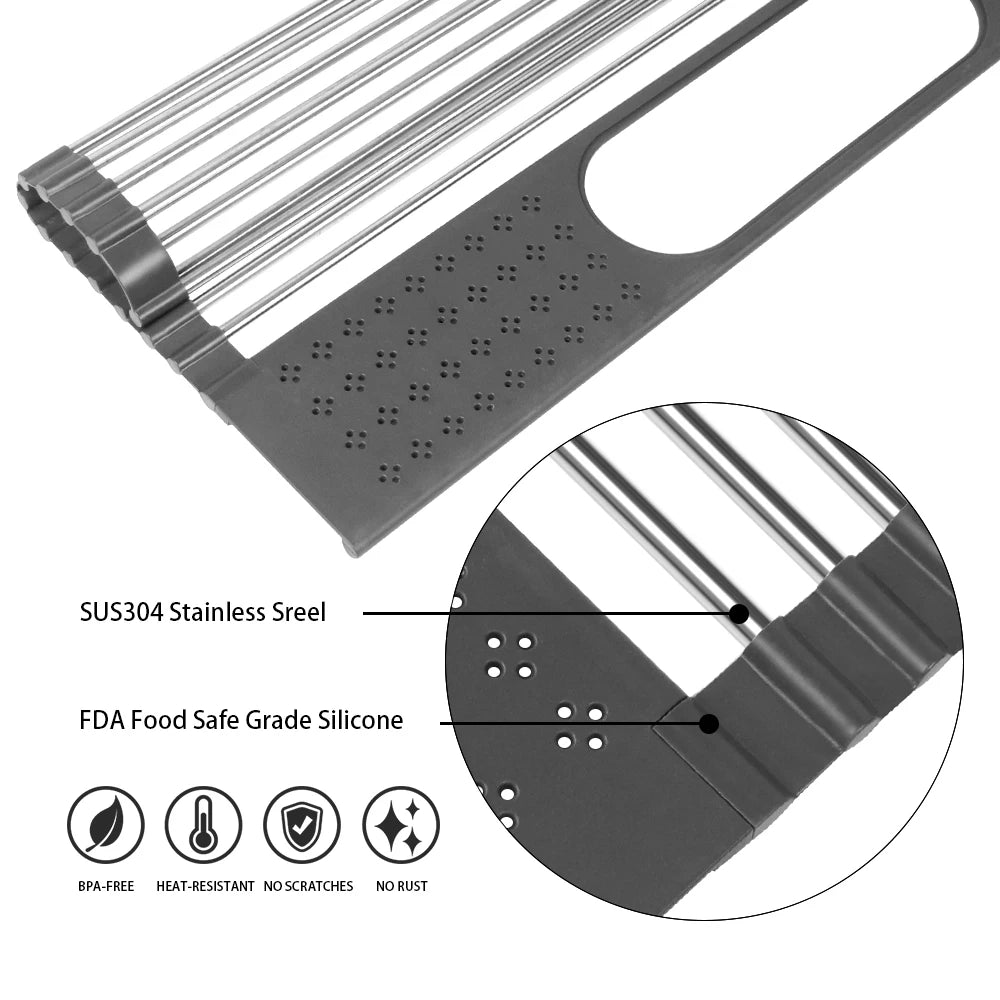 Dish Drainer Bridge for Kitchen
