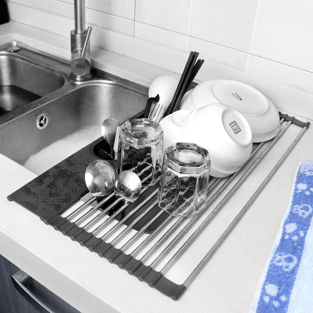 Dish Drainer Bridge for Kitchen