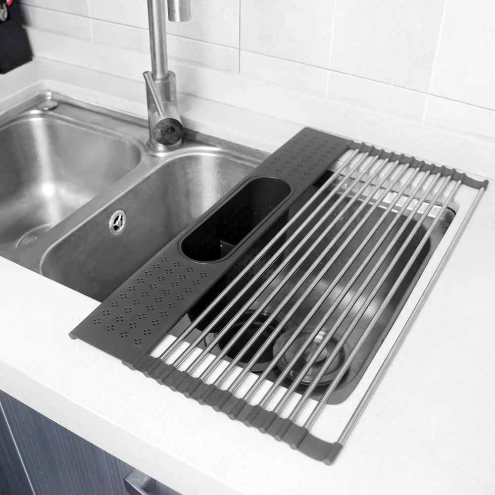 Dish Drainer Bridge for Kitchen