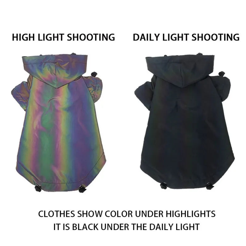 Reflective Dogs Hoodie Jacket