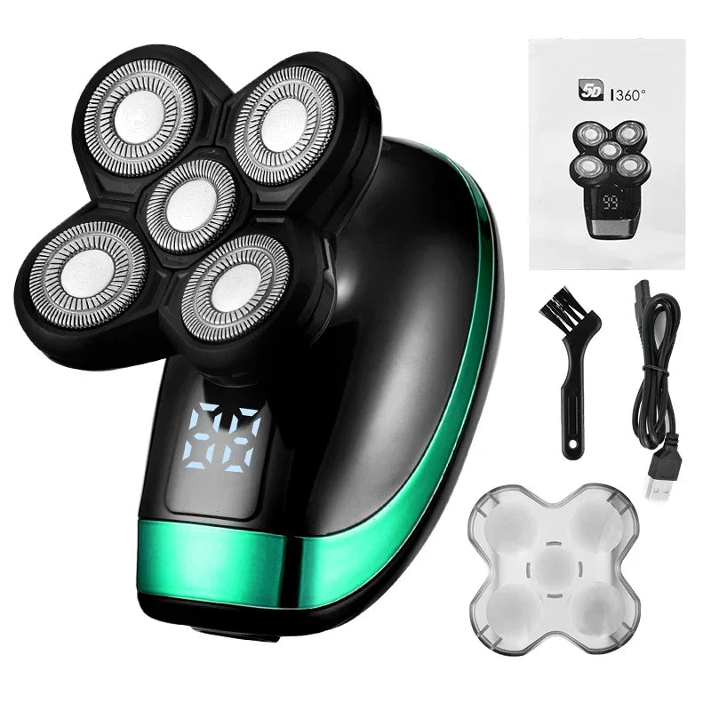 5-in-1 Electric Head Shavers