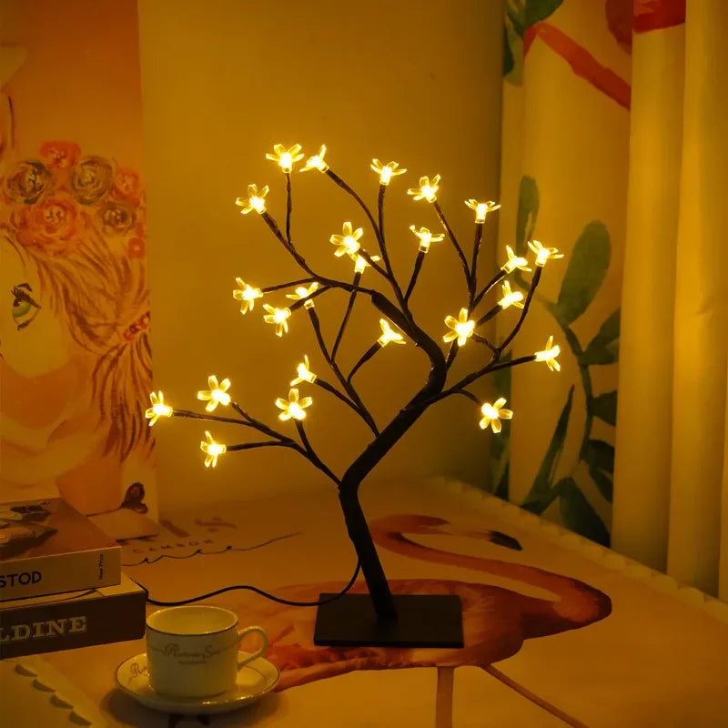LED Fairy Flower Tree Table Lamp