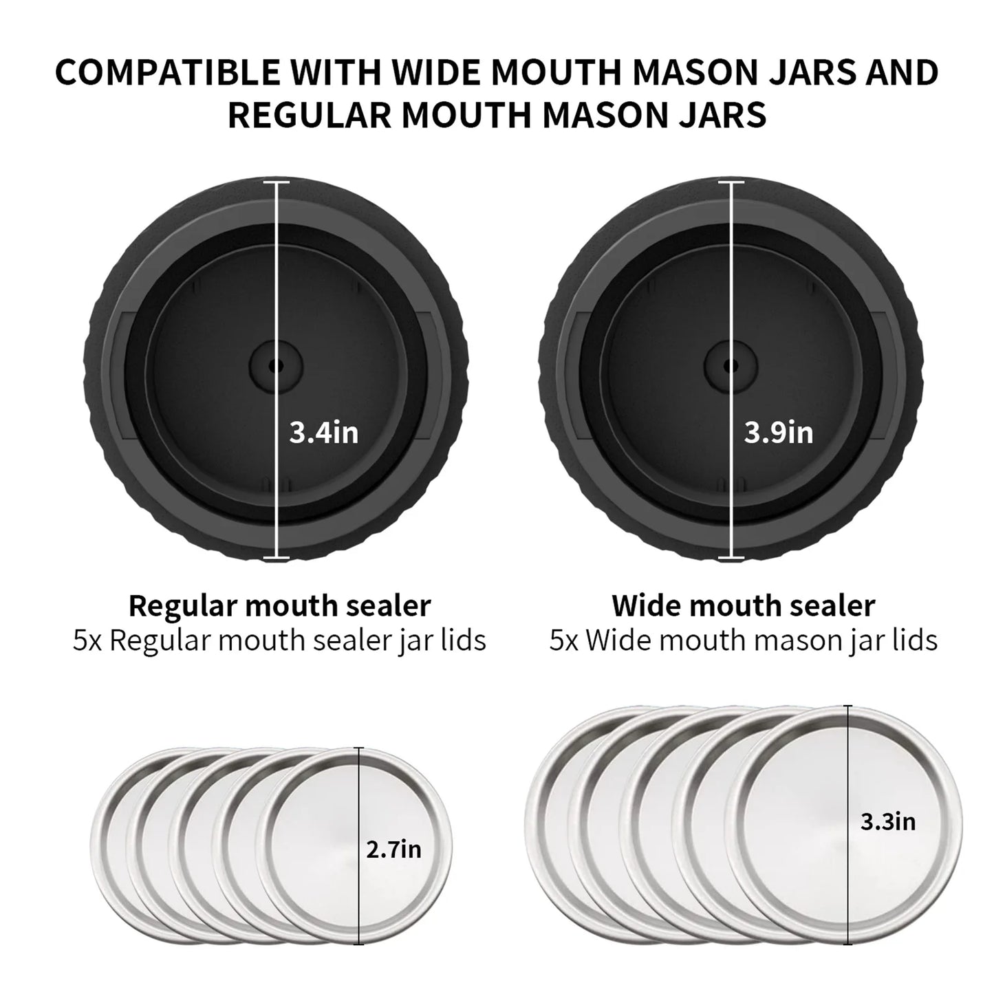 Electric Mason Jar Vacuum Sealer