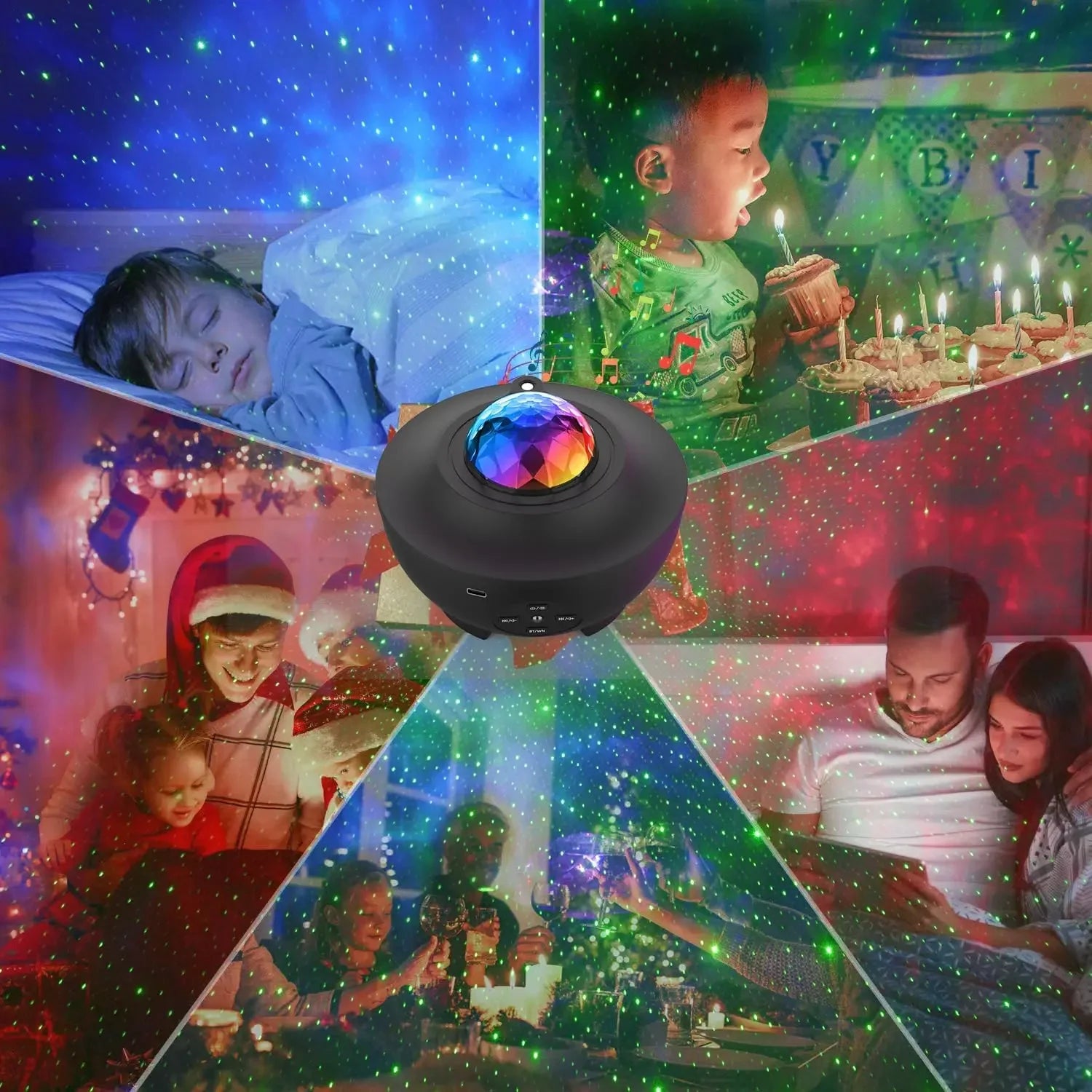 Starry Projector Galaxy Night Light