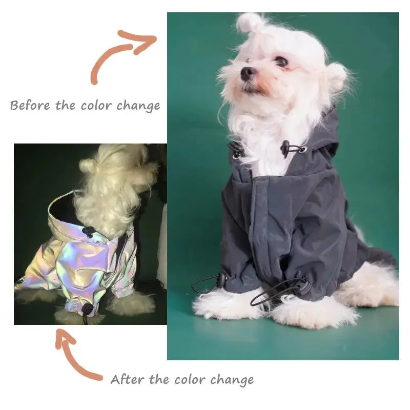 Reflective Dogs Hoodie Jacket