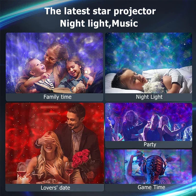 Starry Projector Galaxy Night Light