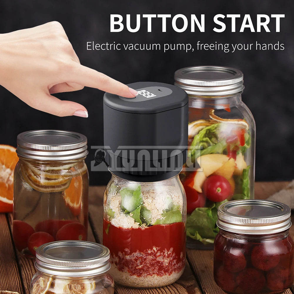 Electric Mason Jar Vacuum Sealer
