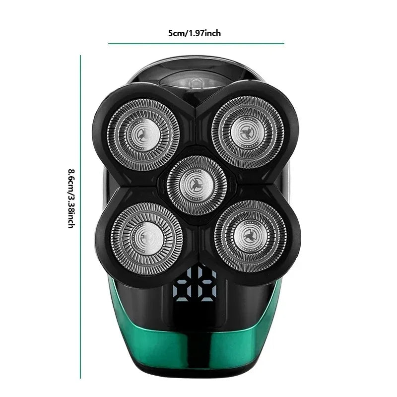 5-in-1 Electric Head Shavers