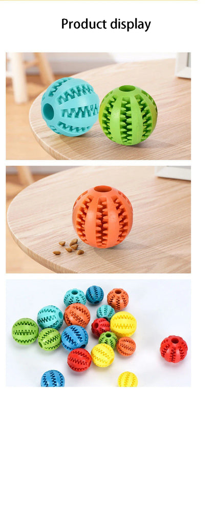 Pet Interactive Rubber Balls