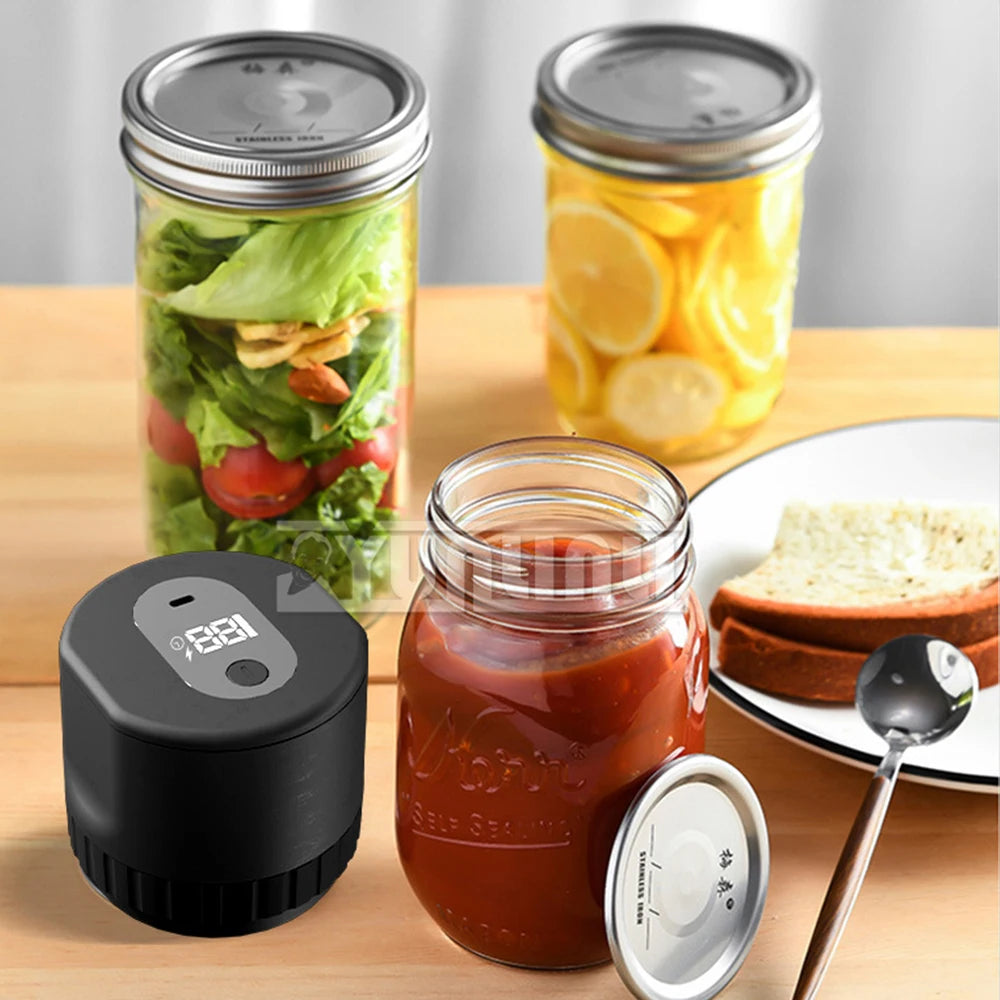 Electric Mason Jar Vacuum Sealer
