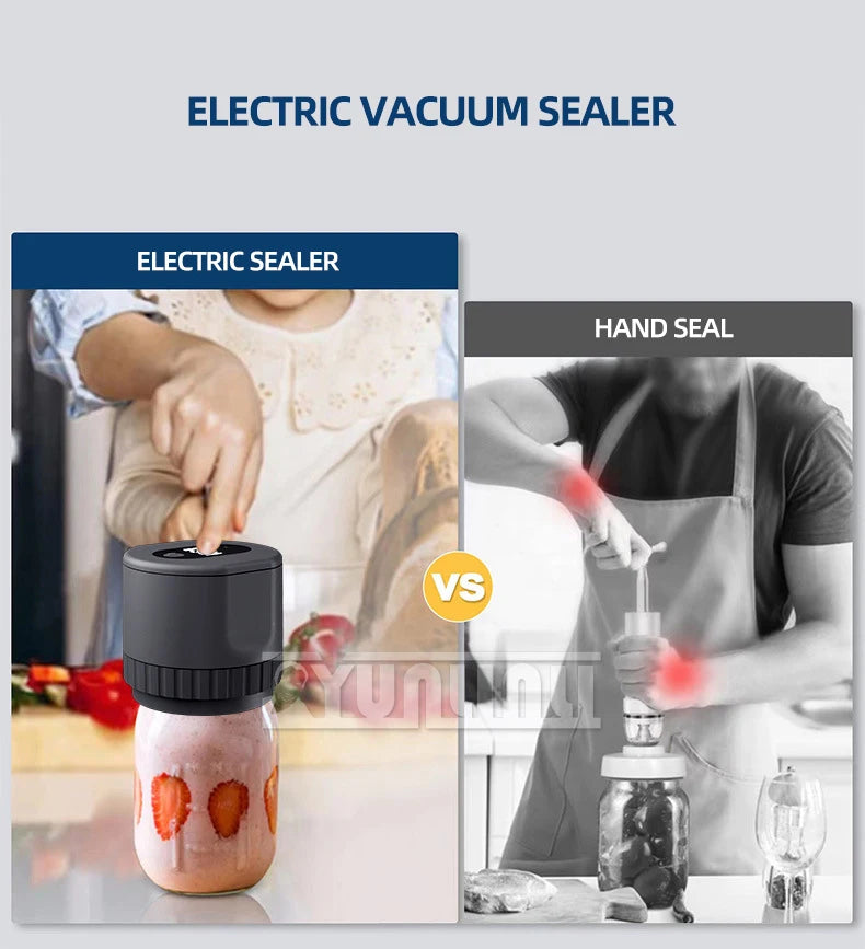 Electric Mason Jar Vacuum Sealer