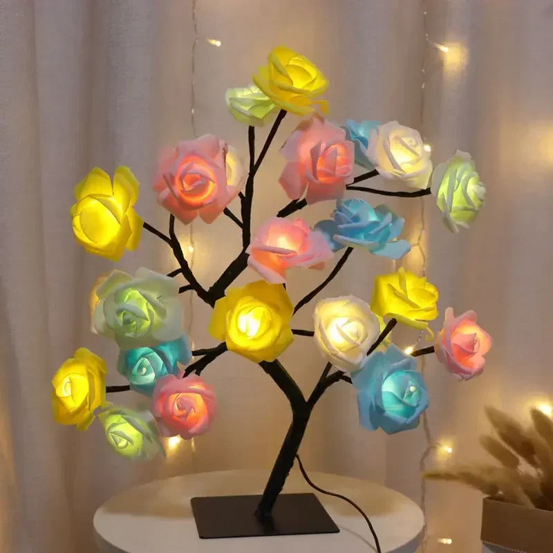 LED Fairy Flower Tree Table Lamp