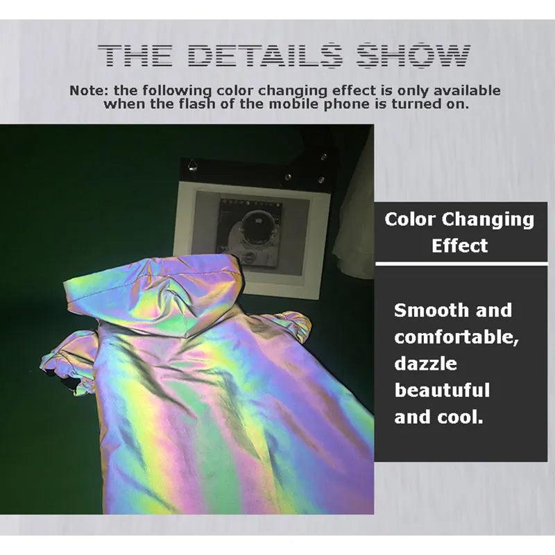Reflective Dogs Hoodie Jacket