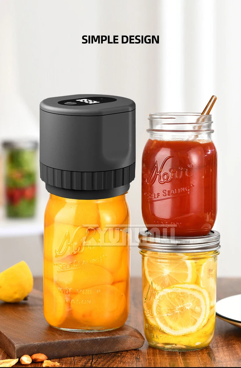 Electric Mason Jar Vacuum Sealer