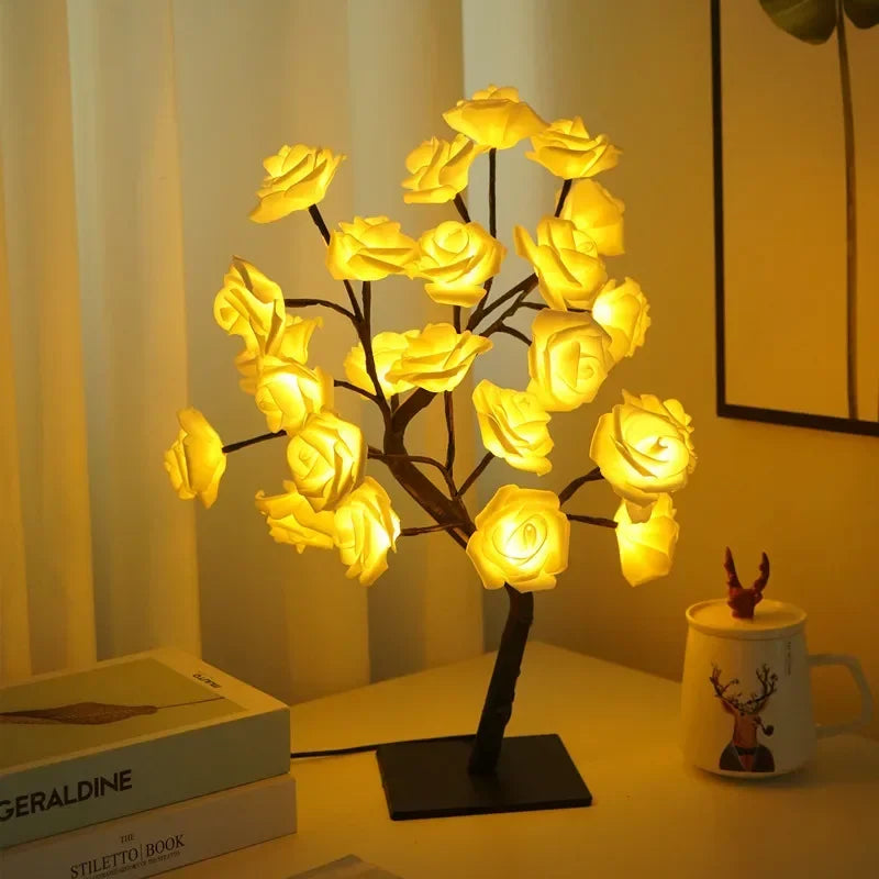 LED Fairy Flower Tree Table Lamp