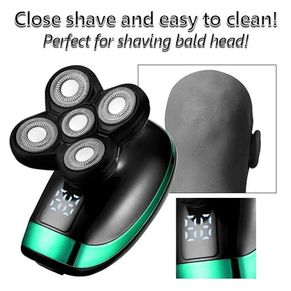 5-in-1 Electric Head Shavers