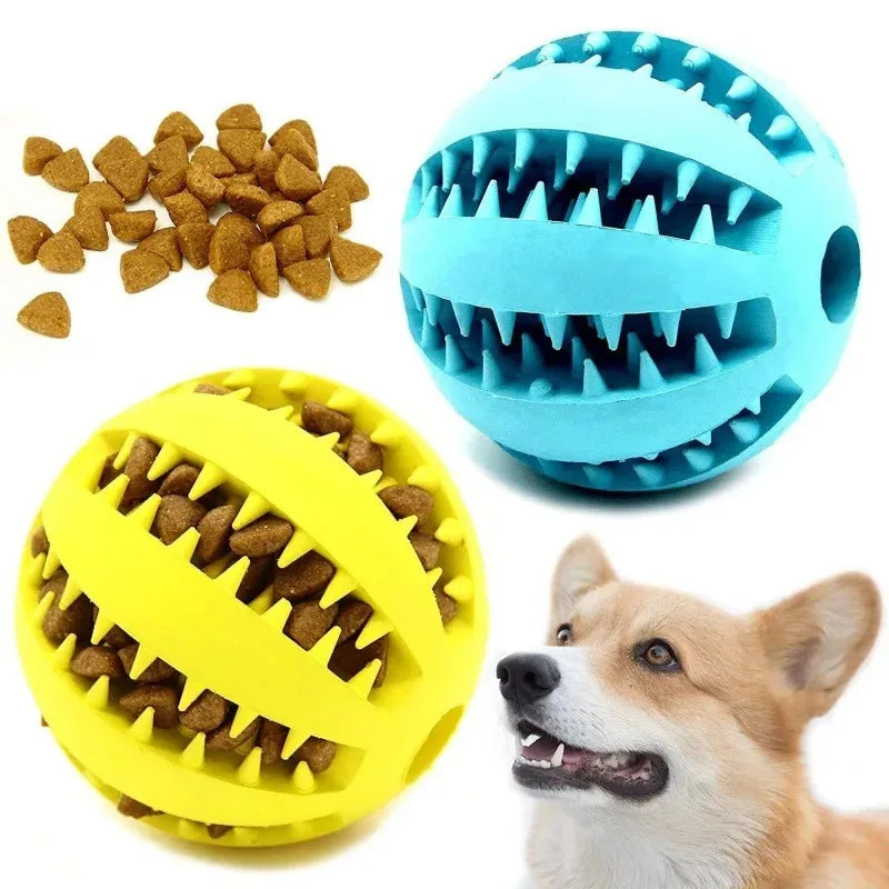 Pet Interactive Rubber Balls
