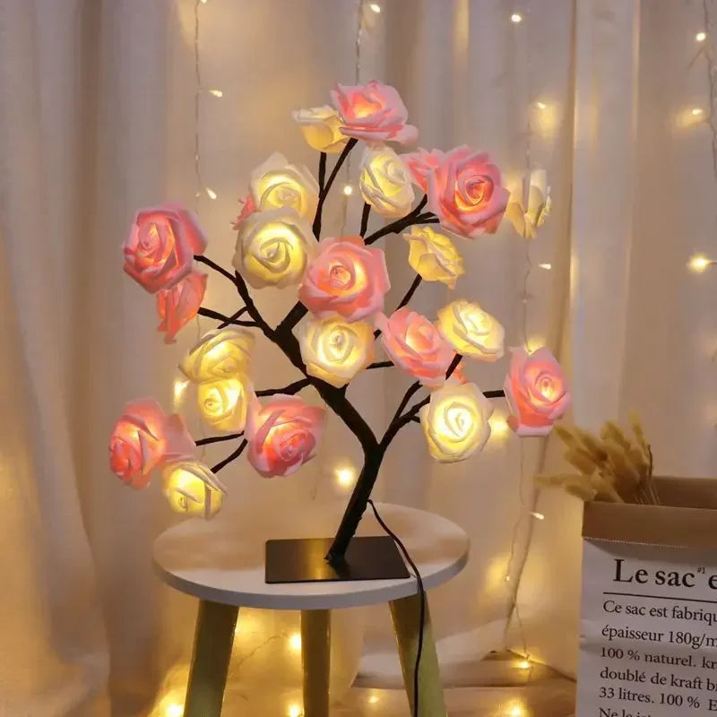 LED Fairy Flower Tree Table Lamp