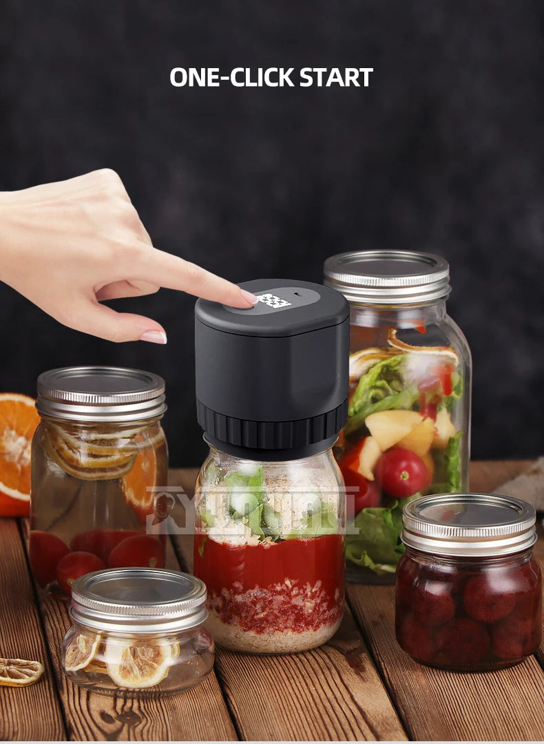 Electric Mason Jar Vacuum Sealer