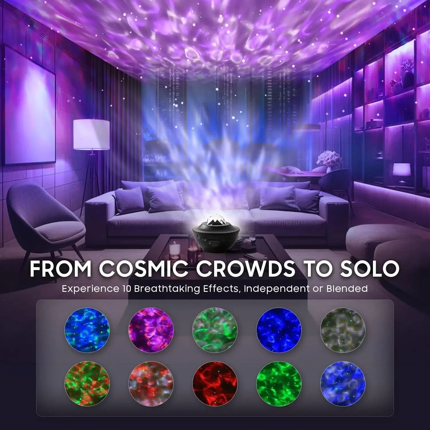 Starry Projector Galaxy Night Light